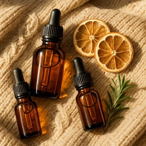 小雪節氣精油推薦：針對23度微涼天氣的暖身精油與迷迭香配方